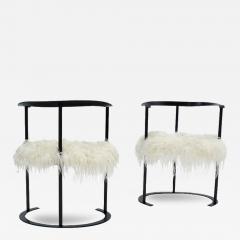 Luigi Caccia Dominioni Pair of P4 Catilina Chairs by Luigi Caccia Dominioni for Azucena Milano - 4319476