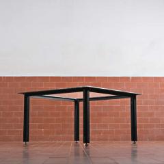 Luigi Caccia Dominioni Set of Two Fasce Cromate Coffee Tables by Luigi Caccia Dominioni for Azucena - 4725995