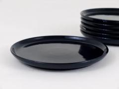 Luigi Colani Luigi Colani Zen Full Tea Set and Plates Stoneware Friesland Germany 1970s - 4050169