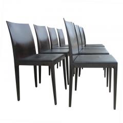 Luigi Crassevig 8 Rosewood Anna R Chairs Designed by Ludovica and Roberto Palomba - 2752716