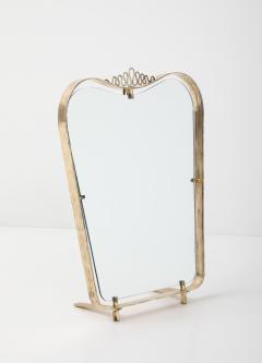 Luigi Fontana Luigi Fontana Brass Toilette Mirror Fontana Arte circa 1940 - 3936702