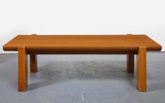 Luigi Gorgoni Elm Coffee Table by Luigi Gorgoni Italy 1974 - 3005509