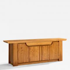 Luigi Gorgoni Sideboard in Elm Italy 1980s - 4785762
