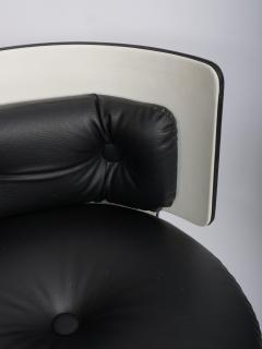 Luigi Massoni Black Dilly Dally vanity by Luigi Massoni for Poltrona Frau Italy c1968 - 4750601
