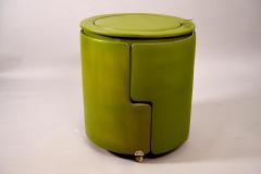 Luigi Massoni Green Dilly Dally Vanity unit by Luigi Massoni for Poltrona Frau Italy 1968 - 3352048