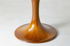 Luigi Massoni Rare elegant mahogany table with turned and veneered base  - 2988560