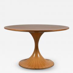 Luigi Massonif Mid Century Luigi Massonif Round Dining Table - 3917213