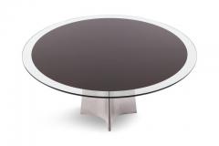 Luigi Saccardo Luigi Saccardo Round Dining Table for Maison Jansen 1970s - 642093