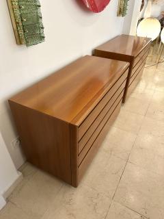Luigi Saccardo Wood Chest of Drawers by Luigi Saccardo for Gasparello Italy 1970s - 4213352