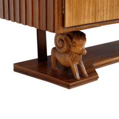 Luigi Scremin 1950s Luigi Scremin inlay cabinet for Mobili dArte Fratelli - 4093583