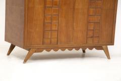 Luigi Scremin Luigi Scremin Wardrobe for Gentleman in Walnut with Ashlars and Brass - 2198993