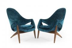 Luigi Tiengo Exceptional Lounge Chairs by Luigi Tiengo for Cimon Montr al 1963 - 720187