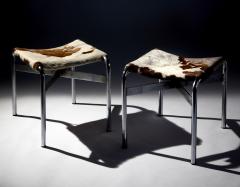 Luigi e Gino Figini e Pollini Pair of Stools - 4519142