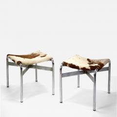Luigi e Gino Figini e Pollini Pair of Stools - 4519389