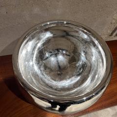 Luis Barragan 1950s Silver Large Mercury Glass Bowl Style Luis Barragan Mexico - 3503606