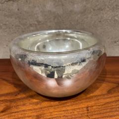 Luis Barragan 1950s Silver Mercury Glass Small Bowl Style Luis Barragan Mexico - 3503617