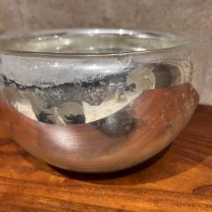 Luis Barragan 1950s Silver Mercury Glass Small Bowl Style Luis Barragan Mexico - 3503619