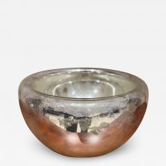 Luis Barragan 1950s Silver Mercury Glass Small Bowl Style Luis Barragan Mexico - 3505023