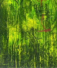 Luis Kaiulani Luis Kaiulani Abstract Painting on Canvas Titled Genesis 1361 - 4507474