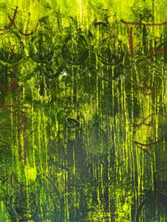 Luis Kaiulani Luis Kaiulani Abstract Painting on Canvas Titled Genesis 1361 - 4507477