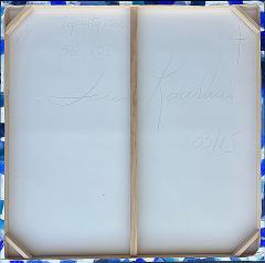 Luis Kaiulani Luis Kaiulani Infinity 1562 Acrylic Abstract Painting on Canvas - 4507464