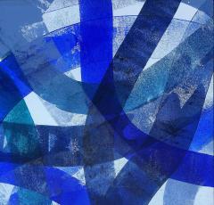 Luis Kaiulani Luis Kaiulani Infinity 1562 Acrylic Abstract Painting on Canvas - 4507473