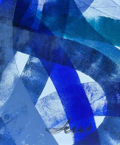 Luis Kaiulani Luis Kaiulani Infinity 1562 Acrylic Abstract Painting on Canvas - 4507499