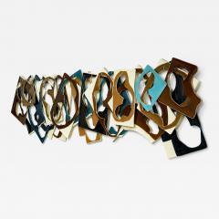 Luisa Restrepo SERIADA glass wall installation glass art piece - 4629400