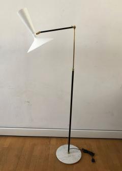 Lumen Milano Italian Double Light Reading Floor Lamp - 679380