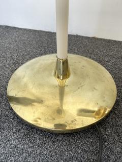 Lumen Milano Italian Mid Century Modern Metal and Brass Floor Lamp by Lumen 1950s - 1941884