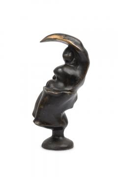 Luna Limited Edition Bronze Brutalist Contemporary Figural Sculpture - 4674942