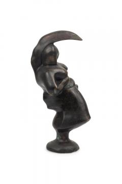 Luna Limited Edition Bronze Brutalist Contemporary Figural Sculpture - 4674944