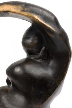 Luna Limited Edition Bronze Brutalist Contemporary Figural Sculpture - 4674946