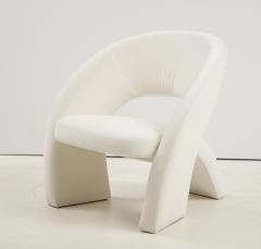 LunaSedia Modernist Sculpted Armchair - 1926496