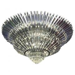 Luxurious Contemporary Italian Murano Glass Triedi Ceiling Light - 1898586