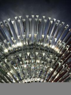 Luxurious Contemporary Italian Murano Glass Triedi Ceiling Light - 1898594