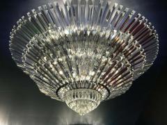 Luxurious Contemporary Italian Murano Glass Triedi Ceiling Light - 1898596