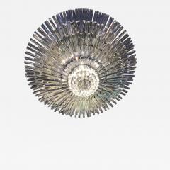 Luxurious Contemporary Italian Murano Glass Triedi Ceiling Light - 1899956