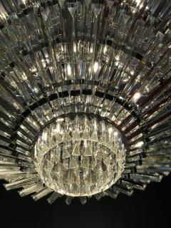 Luxurious Contemporary Italian Murano Glass Triedi Ceiling Light - 2560295
