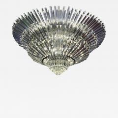 Luxurious Contemporary Italian Murano Glass Triedi Ceiling Light - 2561685