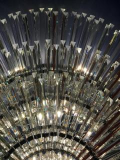 Luxurious Contemporary Italian Murano Glass Triedi Ceiling Light - 3495536
