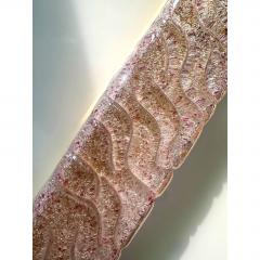 Luxury Gold Wall Sconces With Pink Ametista Graniglia Murano Glass Set of 2 - 4718816