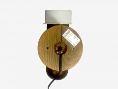 Luxus Vittsj Impressive Wall Sconces Dark Pine Tinted Glass Sweden 1960s - 4802410