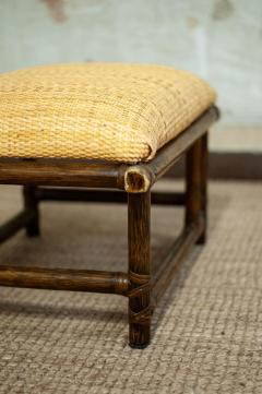 Lyda Levi Pair Of Wooden Ottomans By Lyda Levi For Mcguire San Francisco 1970S - 4520979