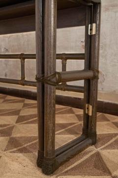 Lyda Levi Rectangular Console Table by Lyda Levi for Mcguire 1970s - 4364813