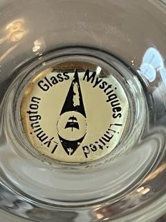 Lymington Glass Mystiques Company EXTRAORDINARY HANDBLOWN GLASS SHIP IN BOTTLE DECANTOR - 3042955