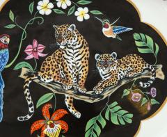 Lynn Chase Jaguar Jungle 24 k Gold 6 Place Setting Dinner Set - 2436750