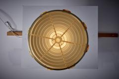 Lyskaer Pendant Lamp in brass Denmark 1960s - 3347436