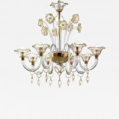 Lyvely Floreal Romantic Murano Glass Chandelier - 4592737