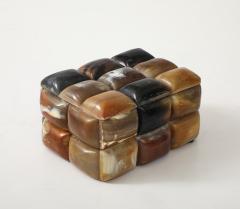 M Cushion Horn Keepsake Box - 4292459